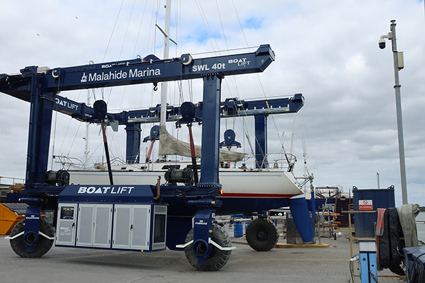 Boat Hull Cleaning at Malahide Marina