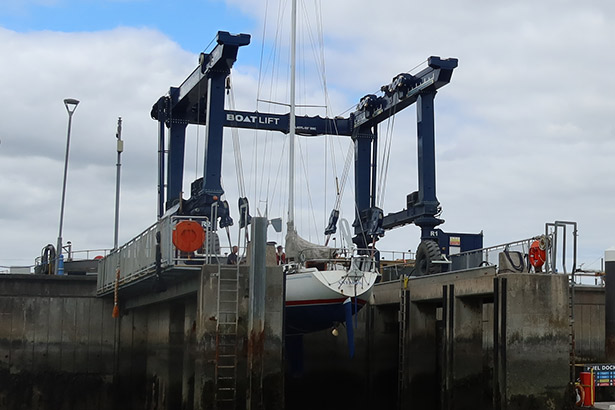 Boat Hull Cleaning at Malahide Marina