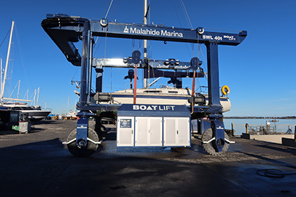 Boat Hull Cleaning at Malahide Marina